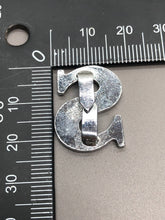 Load image into Gallery viewer, Salvation Army Vintage White Enamel Blood And Fire Collar Badge - The Militaria Shop