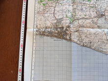 Load image into Gallery viewer, Original WW2 British Army GSGS OS Map of England & Wales - Brighton & Eastbourne - The Militaria Shop