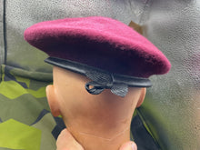 Load image into Gallery viewer, Original British Army Parachute Regiment / Airborne Forces Red Beret - Size 57cm - The Militaria Shop
