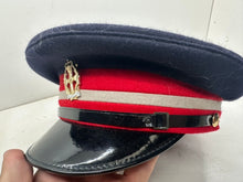 Lade das Bild in den Galerie-Viewer, Genuine British Army Peaked Dress Cap - QARANC Royal Army Nursing - Size 57cm - The Militaria Shop