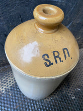 Load image into Gallery viewer, Original WW1 SRD Jar Rum Jar - British Army Issue - "Supply Reserve Depot" Jug - The Militaria Shop
