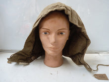 Load image into Gallery viewer, Original WW2 Pattern British Army Pixie Tank Suit Hood - The Militaria Shop