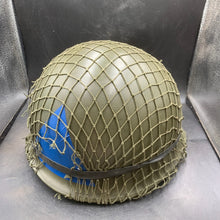 Load image into Gallery viewer, Genuine Dutch Army M53 Euroclone of US M1 Camouflaged Helmet & Liner Set - The Militaria Shop