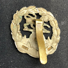 Load image into Gallery viewer, Original WW2 British Army Cap Badge - Royal Hampshire Regiment - The Militaria Shop