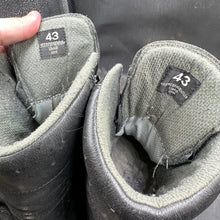 Load image into Gallery viewer, Austrian Army Black Leather Heavy Duty Combat Boots - Size EU 42 - UK 8 - The Militaria Shop