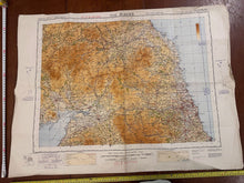 Load image into Gallery viewer, Original WW2 British Army RAF Navy Base Map of England - Border of Scotland - The Militaria Shop