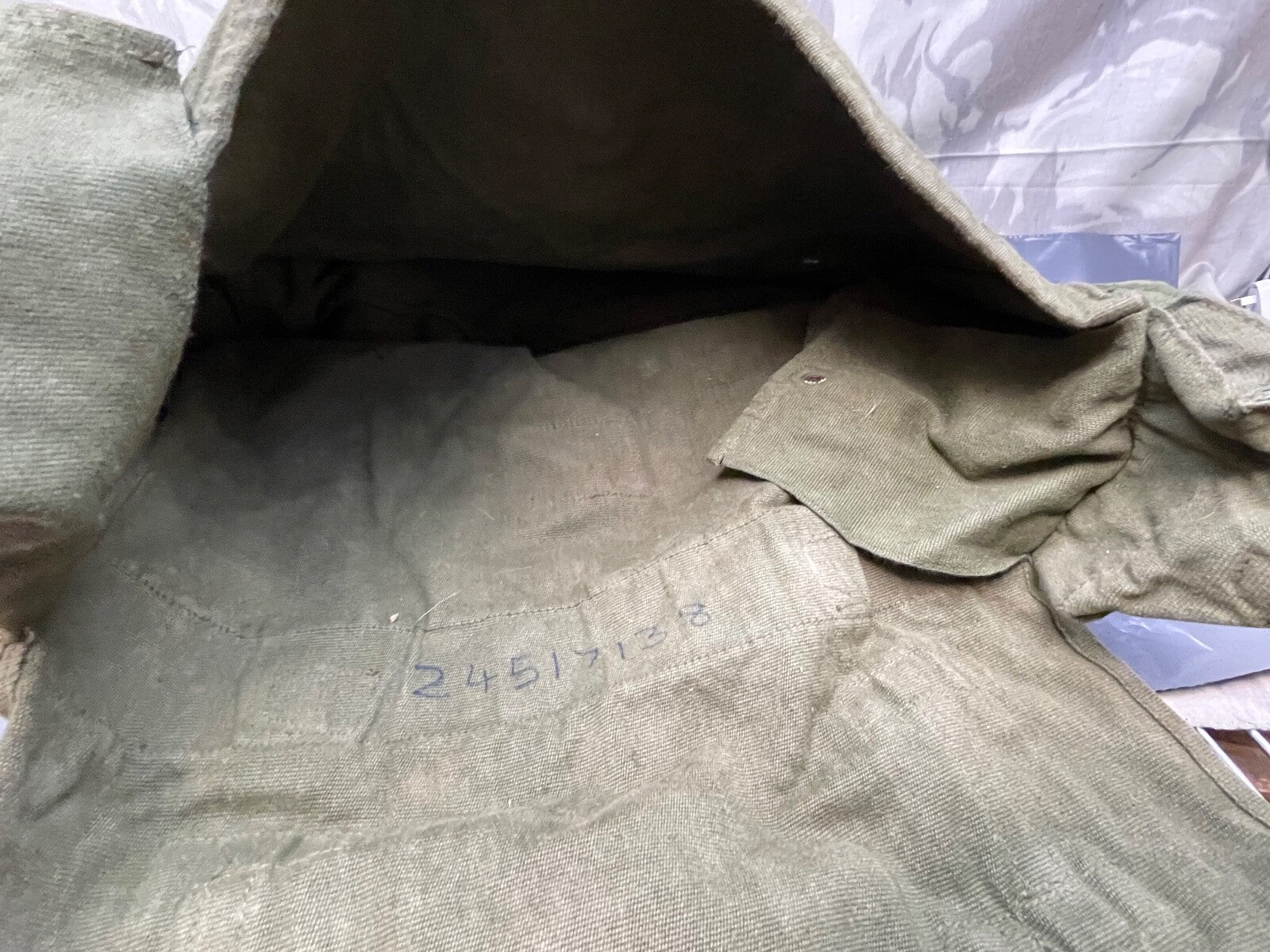 Original British Army 58 Pattern Webbing Large Pack - The Militaria Shop