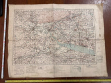 Load image into Gallery viewer, Original WW2 British Army GSGS Map of Scotland - RARE Hand Annotated Fire Ranges - The Militaria Shop