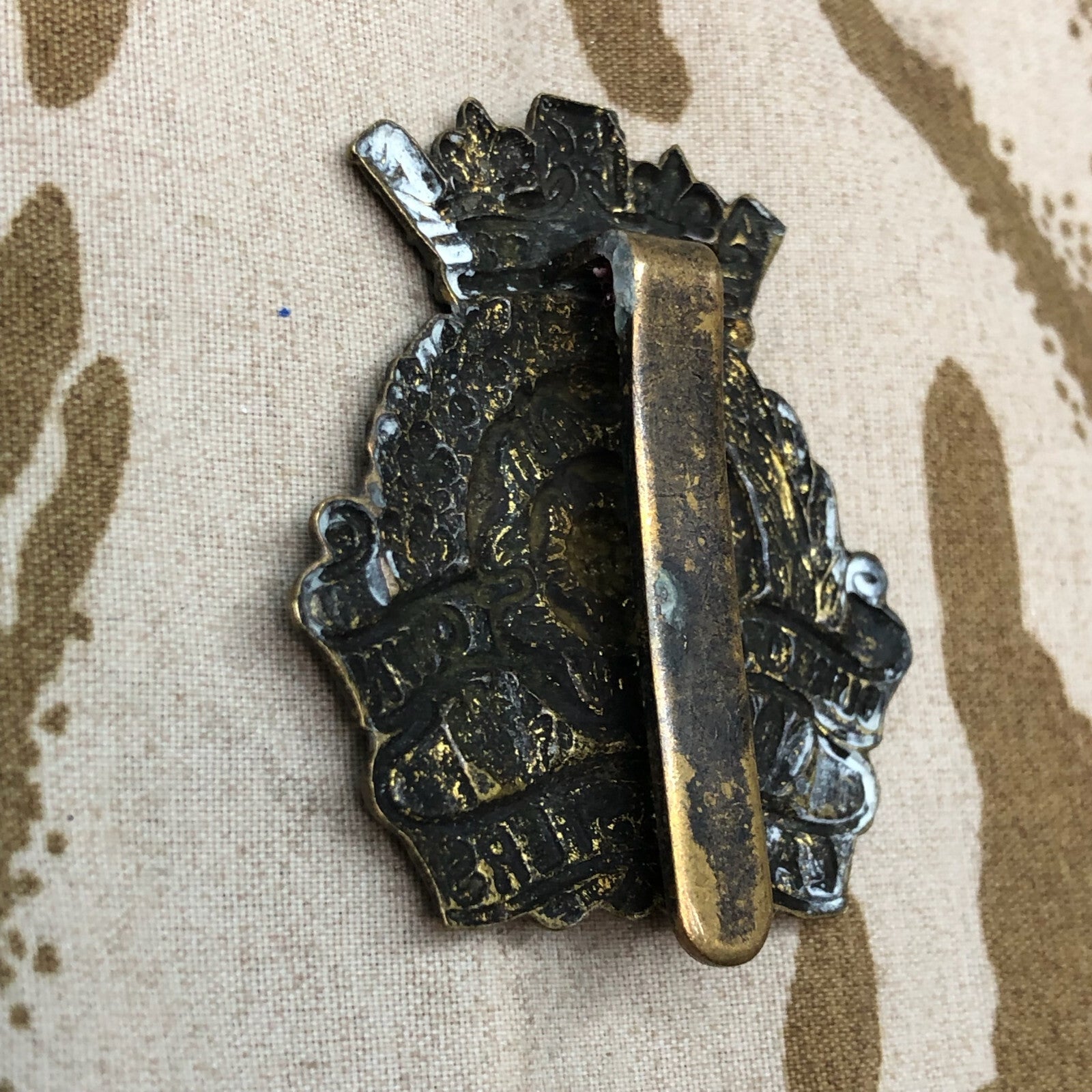 Original WW1 British Army Regimental Cap Badge Duke of Lancaster's Own Yeomanry - The Militaria Shop