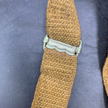 Load image into Gallery viewer, Original WW2 British Army Helmet Late Pattern Elasticated Chinstrap - The Militaria Shop