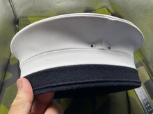 Load image into Gallery viewer, Original British Royal Navy Ratings Cap - Size 58cm - The Militaria Shop