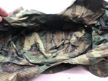 Load image into Gallery viewer, Original US Army Vietnam War Era M1 Camo Helmet Cover - Local Find - Combat Worn - The Militaria Shop