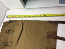Load image into Gallery viewer, Original WW2 British Army 37 Pattern Despatch Riders High Sided Spats 1942 Dated - The Militaria Shop
