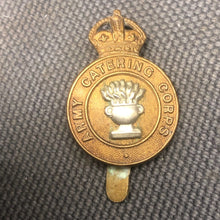 Load image into Gallery viewer, Original WW2 British Army Cap Badge - Catering Corps - The Militaria Shop