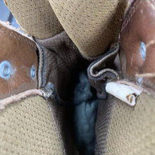 Lade das Bild in den Galerie-Viewer, British Army Surplus Brown Leather YDS Combat Patrol Boots - Size UK 9 M - The Militaria Shop