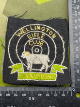 Load image into Gallery viewer, Interesting Wellington Rifle Club Skipton Blazer Badge - The Militaria Shop