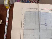 Load image into Gallery viewer, Original WW2 British Army RAF Navy Base Map of South Wales - Swansea & Cardiff - The Militaria Shop