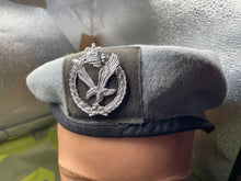 Load image into Gallery viewer, Original British Army - Army Air Corps Beret with Badge - Size 56cm - The Militaria Shop