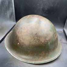 Load image into Gallery viewer, Original WW2 British/Canadian Army Mk3 "Turtle" Combat Helmet - The Militaria Shop