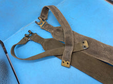 Load image into Gallery viewer, Original Pair of British Army 37 Pattern Khaki Canvas L-Straps - The Militaria Shop