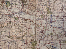 Load image into Gallery viewer, Original WW2 British Army GSGS OS Map of England - Bishop's Castle - The Militaria Shop