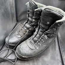 Load image into Gallery viewer, Austrian Army Black Leather Heavy Duty Combat Boots - Size EU 42 - UK 8 - The Militaria Shop