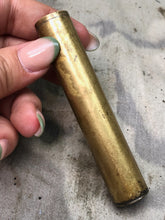 Load image into Gallery viewer, Original WW1 British Army SMLE Enfield Brass Oil Bottle - The Militaria Shop