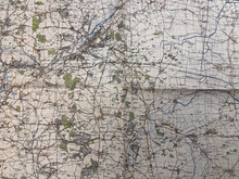 Load image into Gallery viewer, Original WW2 British Army GSGS OS Map of Great Britain - Doncaster - The Militaria Shop