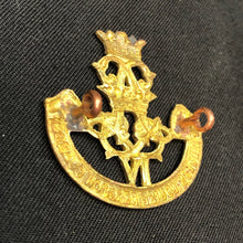 Load image into Gallery viewer, Original British Army WW1 / WW2 Princess Louise Dragoon Guards Cap Badge - The Militaria Shop