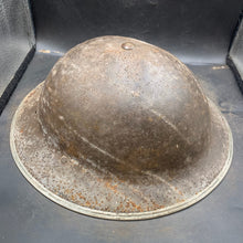 Load image into Gallery viewer, Original WW2 British Army Mk2 "Brodie" Combat Helmet - The Militaria Shop