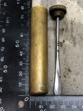 Load image into Gallery viewer, Original WW1 British Army SMLE Enfield Brass Oil Bottle - The Militaria Shop