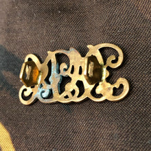 Lade das Bild in den Galerie-Viewer, Genuine British Army Brass Shoulder Title - Royal Army Pay Corps RAPC - The Militaria Shop