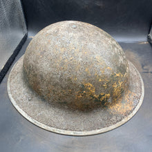 Load image into Gallery viewer, Original WW2 British Army Mk2 "Brodie" Combat Helmet - The Militaria Shop