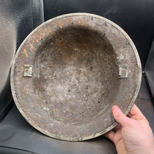 Load image into Gallery viewer, Original WW2 British Army Mk2 "Brodie" Combat Helmet - The Militaria Shop