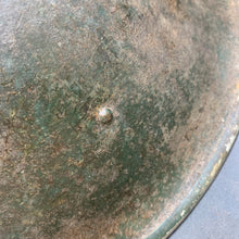 Load image into Gallery viewer, Original WW2 British/Canadian Army Mk3 "Turtle" Combat Helmet - The Militaria Shop