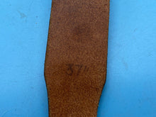 Lade das Bild in den Galerie-Viewer, Original British Army Officer's Sam Browne Leather Shoulder Strap - Marked 37" - The Militaria Shop