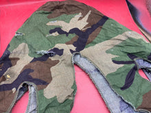 Load image into Gallery viewer, Original US Army M1 Camo Helmet Cover - Vietnam Found - Combat Worn - The Militaria Shop
