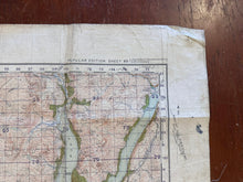 Load image into Gallery viewer, Original WW2 British Army GSGS Map of Scotland - Dunoon & Loch Fyne - The Militaria Shop