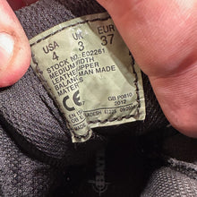 Load image into Gallery viewer, Army Black Leather High Top BATES Combat Boots - Size EU 37 - UK 3 - The Militaria Shop