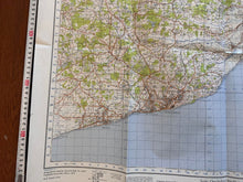 Load image into Gallery viewer, Original WW2 British Army GSGS OS Map of England & Wales - Hastings - The Militaria Shop