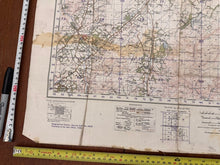 Load image into Gallery viewer, Original WW2 British Army GSGS Map of Scotland - Edinburgh - The Militaria Shop