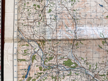 Charger l'image dans la galerie, Original WW2 British Army OS Map of Great Britain - Abergavenny - The Militaria Shop