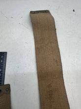 Load image into Gallery viewer, Original WW2 British Army 37 Pattern 1943 Dated L Strap - The Militaria Shop