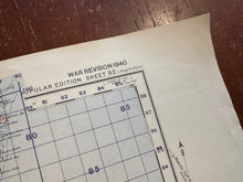 Load image into Gallery viewer, Original WW2 British Army GSGS Map of Scotland - Coll & Tiree - The Militaria Shop