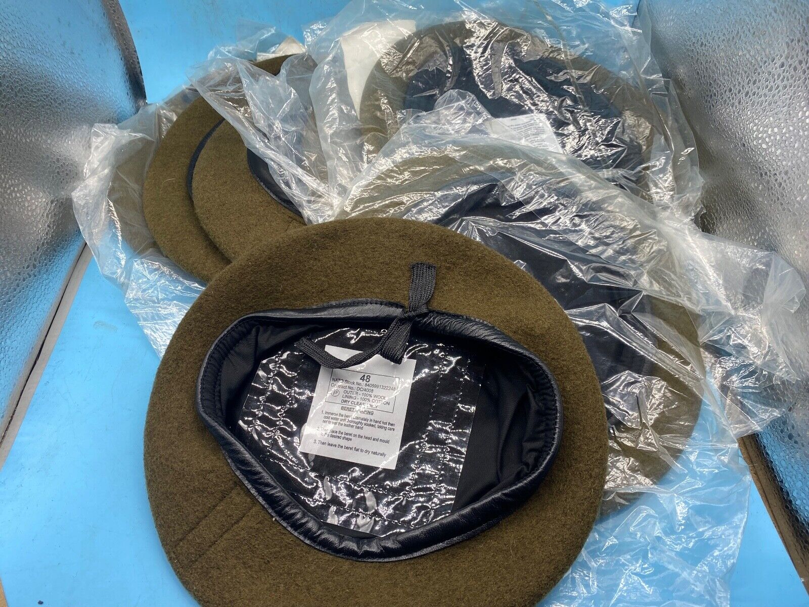 Original British Army Guards Division Beret - Dress Uniform Hat NEW - Size 48 - The Militaria Shop