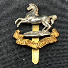 Load image into Gallery viewer, Genuine British Army WW2 King's Regiment (Liverpool) Cap Badge - The Militaria Shop