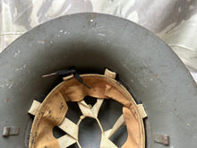 Load image into Gallery viewer, Original WW2 British Home Front Civillian Zuckerman Helmet 1941 Dated - The Militaria Shop