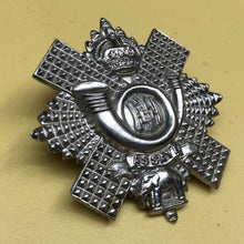 Load image into Gallery viewer, Original WW2 era British Army Highland Light Infantry HLI Cap Badge - The Militaria Shop
