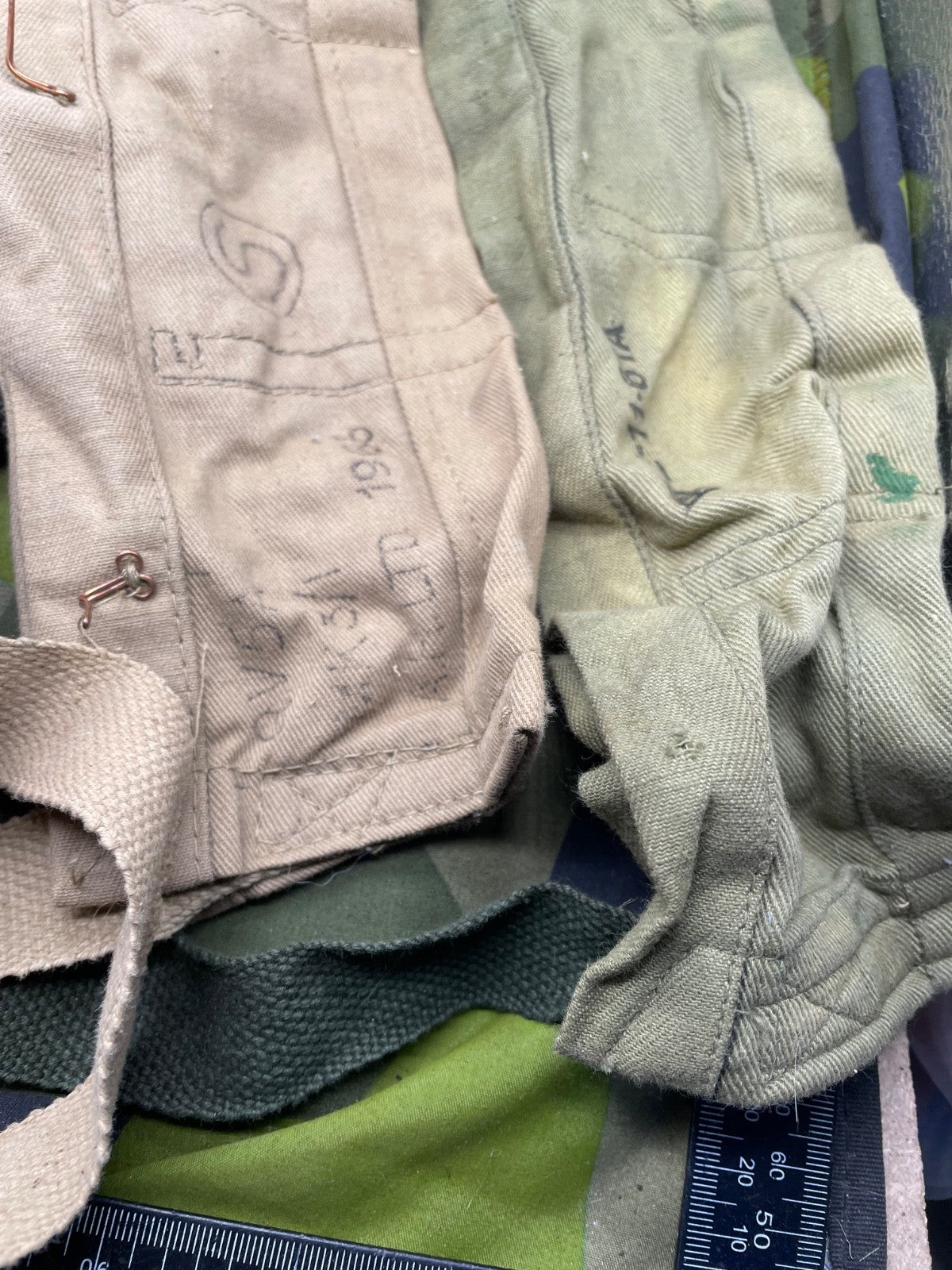 Original Group of British Army Vietnam War Era Bandoliers - The Militaria Shop