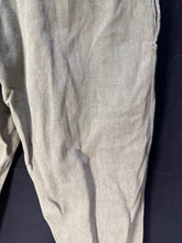 Load image into Gallery viewer, Original British Army / Home Guard Denim Battledress Trousers - 33" Waist - The Militaria Shop